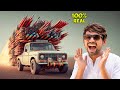 Firing 1000 Rockets From Car...😈| Not Safe !!!