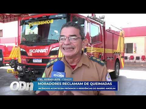 Moradores reclamam de queimadas: incêndios acontecem próximos à residências do bairro Angelim
