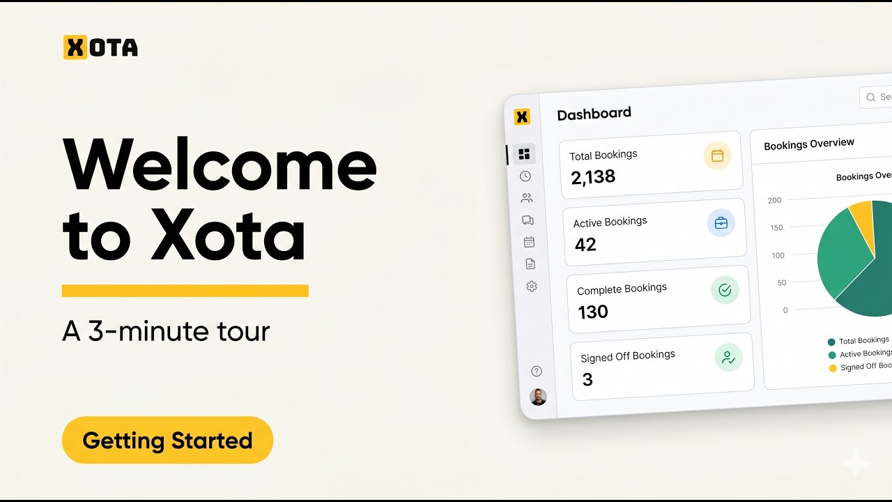 Welcome to Xota — the 3-minute tour