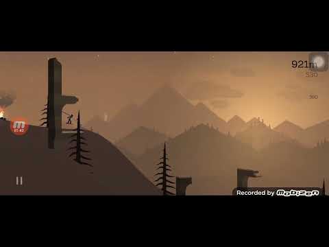 Alto's Adventure Perform a wing-suit loop before flying through an archway Level 48