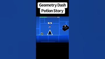 Geometry Dash Magic Potion Story | GD Level Editor Storytime #geometrydash #memes #gd