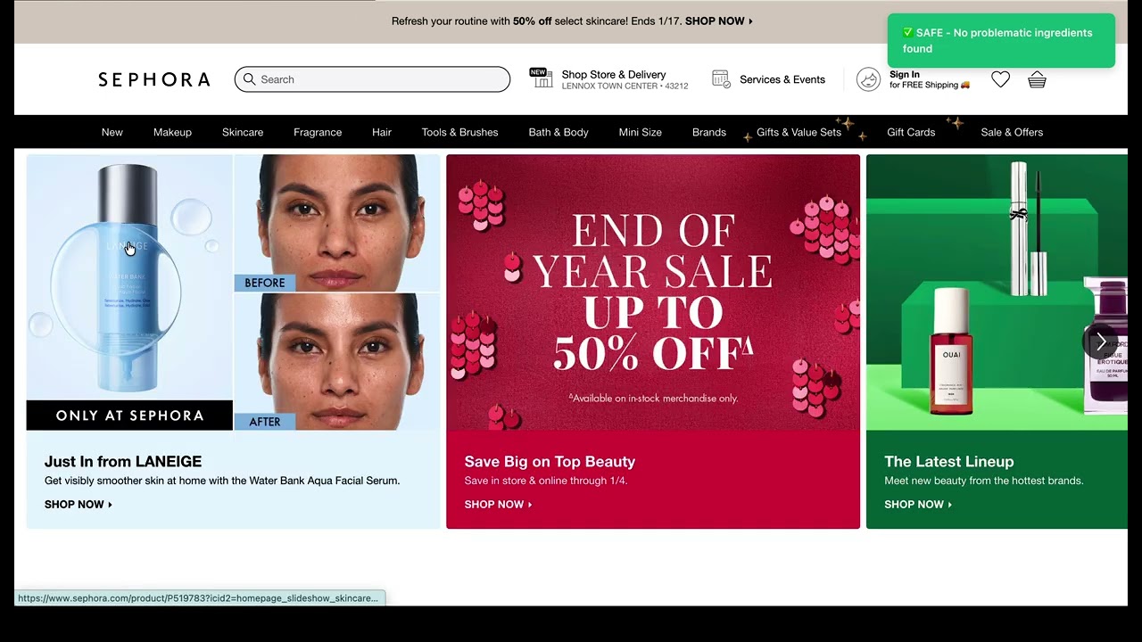 Acne Ingredient Checker Tutorial