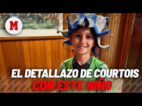 El detallazo de Courtois con un niño tras la épica semifinal de Champions