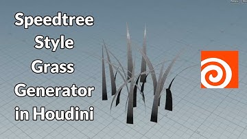 Speedtree Style Grass Generator in Houdini