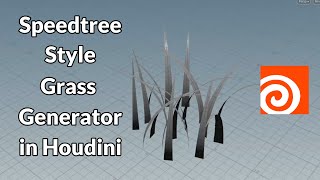 Speedtree Style Grass Generator in Houdini