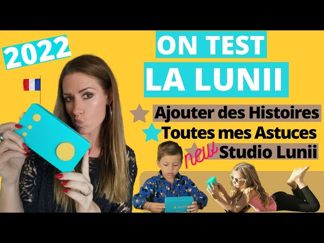 Test Lunii Ma Fabrique à Histoires : made in France et riche catalogue pour  la numéro 1 des conteuses d'histoires - Les Numériques