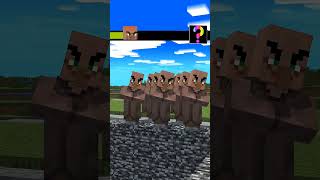 Herobrine ailesinin taş atan köylülerden kaçmasına yardım et #minecraft