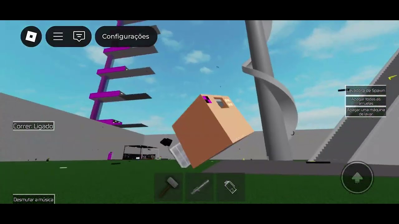 Washing machine destruction R2K17