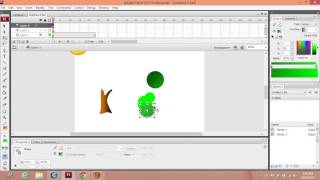 How to draw tree in Adobe Flash