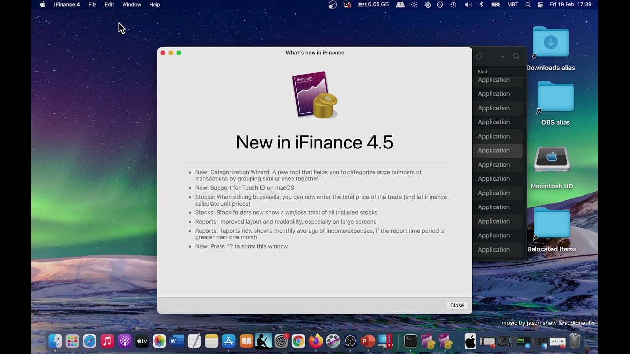iFinance 4 – Your finances at a glance v4.5.23 Finance MAC App Basic Overview - Mac App Store