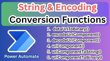 dataUriToBinary, encodeUriComponent, decodeUricomponent, uriComponentToString