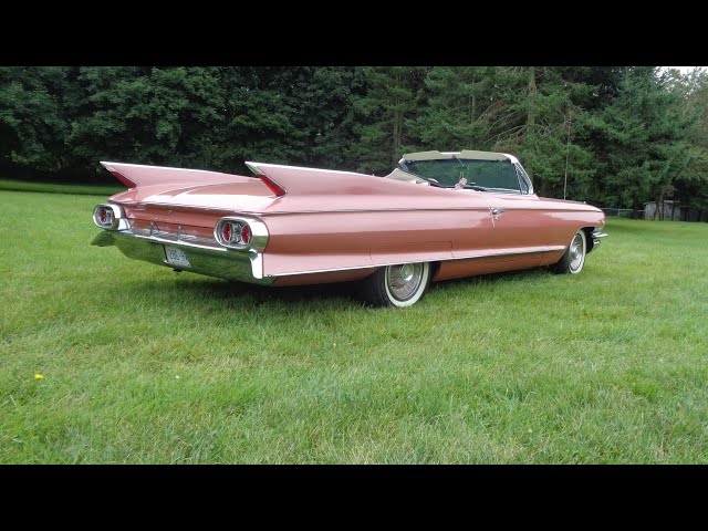 Survivor 1961 Cadillac Eldorado Biarritz Convertible in Topaz