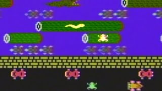 Frogger Atari 8 Bit 400 800 XL XE Gameplay Net Worth