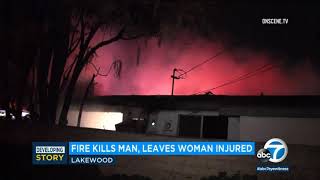 Sheriff's arson team investigates after Lakewood house fire leaves 1 dead, 1 injured I ABC7