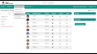 Attendance   Admin