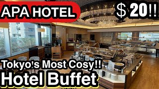 APA Hotel Buffet is $20 But excellent Quality!