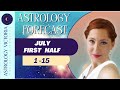 Astrology of First Half of July: Over the Top and the Healing Capricorn Moon