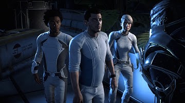 Mass Effect Andromeda Part 3 - Exploring the Nexus Station and Meeting the New Characters