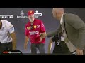 Vettel gets gifted Rubik's cube after press conference