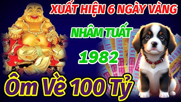 BẤT NGỜ TIN VUI ẬP ĐẾN TRONG 6 NGÀY VÀNG ĐẠI LỘC LỚN. TUỔI NHÂM TUẤT 1982 HỐT BẠC LỘT XÁC ĐỔI ĐỜI.