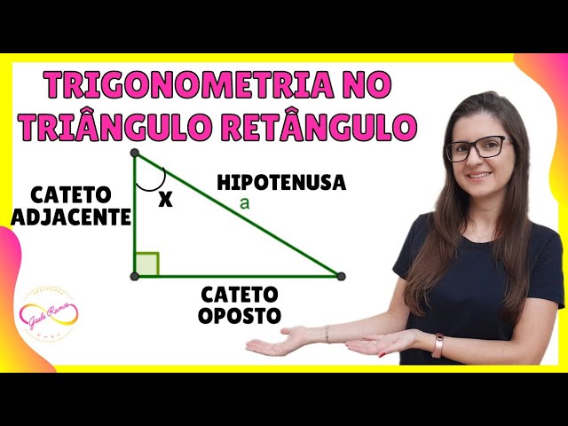 SENO, COSSENO E TANGENTE - TRIGONOMETRIA NO TRIÂNGULO RETÂNGULO \Prof. Gis/  