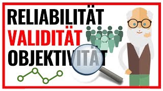 Reliabilität, Validität & Objektivität | Die 3 Gütekriterien einfach erklärt 📊