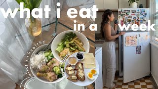 What I eat in a week  realistic + asian inspired