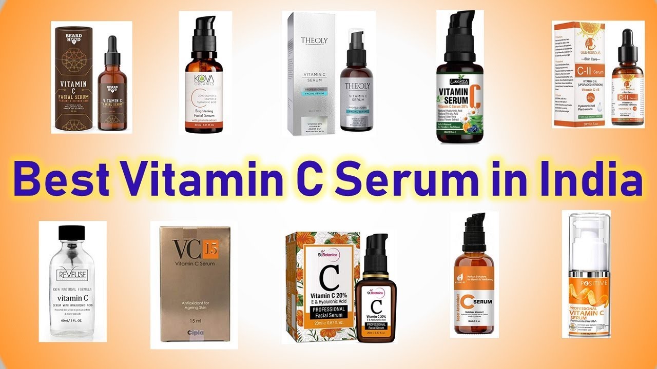 Best Vitamin C Serums In India With Price 2019 Youthful Glowing Spotless Skin