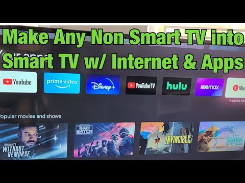 Video: Hoe Maak Je Smart TV Van Een Gewone Tv? Hoe Verander Je Een Oude Tv In Een Smart TV Met Je Telefoon?