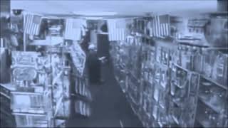 Poltergeist attack on people in the store
