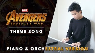 The Avengers: Infinity War Theme (Piano \& Orchestra) Cover