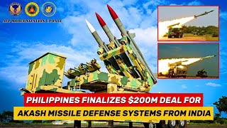 Philippines Finalizes 200M Deal For Akash Missile Systems From India