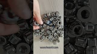 Titanium Flange Metal Lock Nuts