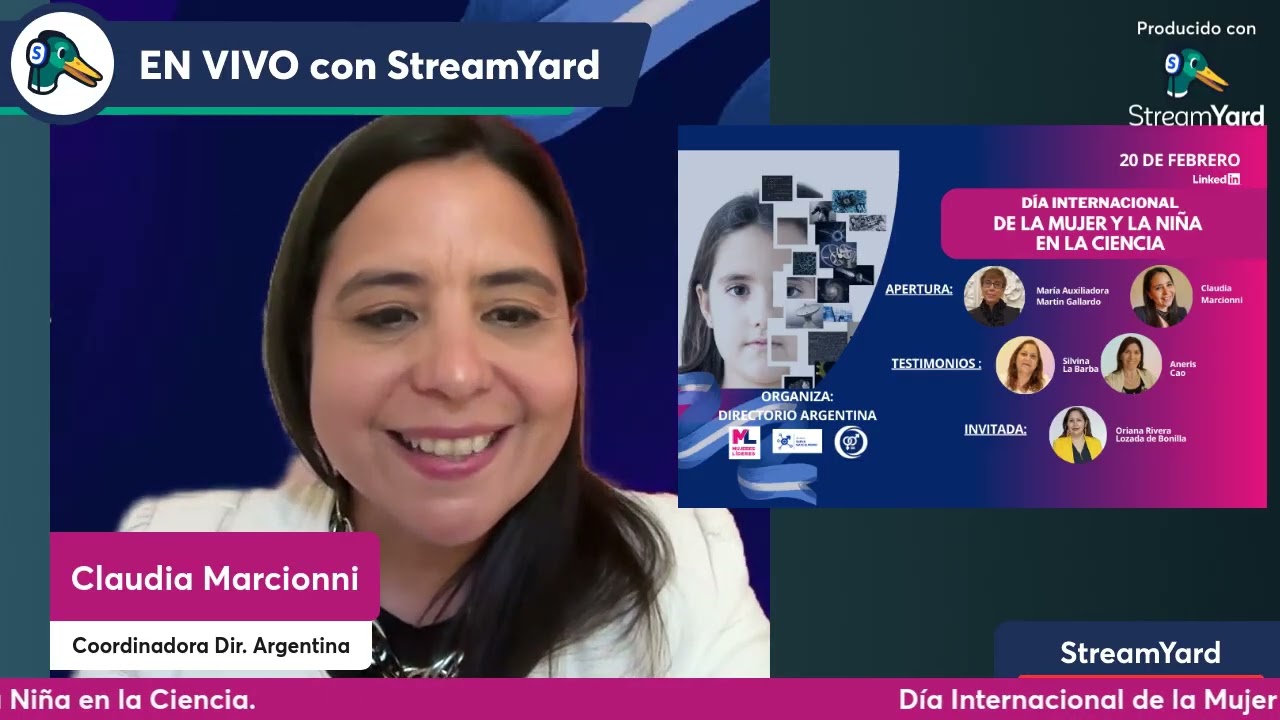 Webinar - Día Internacional de la Mujer y la niña en la Ciencia