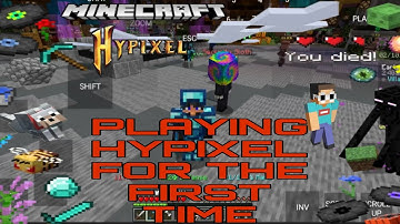 PLAYING HYPIXEL SKYBLOCK FOR THE FIRST TIME || HYPIXEL SKYBLOCK || DAY 1