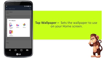 LG How To Set Home Screen Settings Support for Apple Samsung smart phones user guide support
