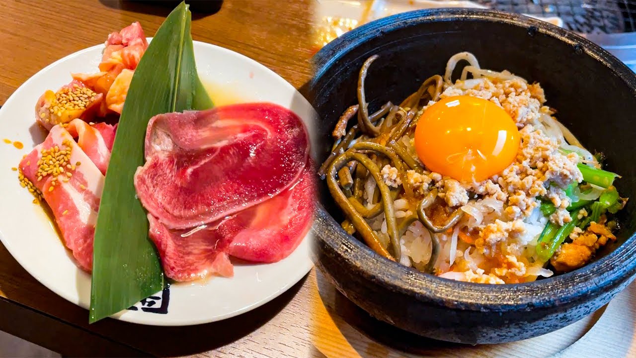 AllYouCanEat Japanese BBQ “Yakiniku Buffet” YouTube