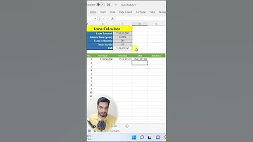 Excel Tips: Generate a Loan Payment Schedule Automatically #excel #exceltips #microsoft