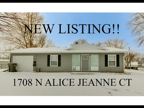 1708 N ALICE JEANNE CT, Indianapolis, IN home video tour