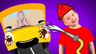 Песня Детская про Цветные Автобусы