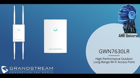 Grandstream GWN7630LR High-Performance Outdoor Long-Range Wi-Fi Access Point Unboxing (Subtitle)