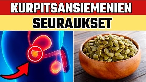 Tätä tapahtuu kehollesi, jos syöt kurpitsansiemeniä päivittäin