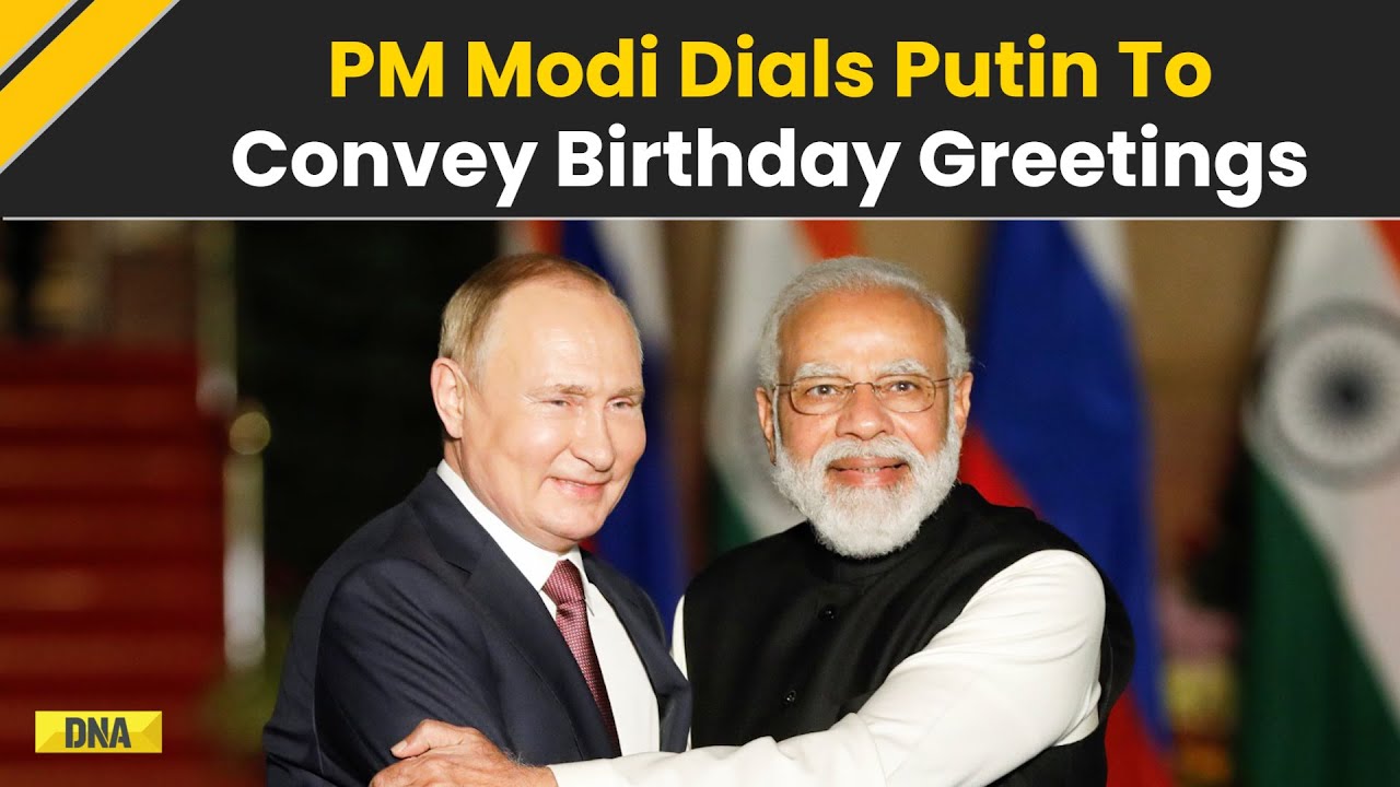 PM Modi Calls Putin On 73rd Birthday, Emphasizes Strong India-Russia Partnership