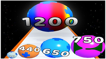 Ball Run Merge and Destroy - Gameplay Walkthrough - Levels 51-64