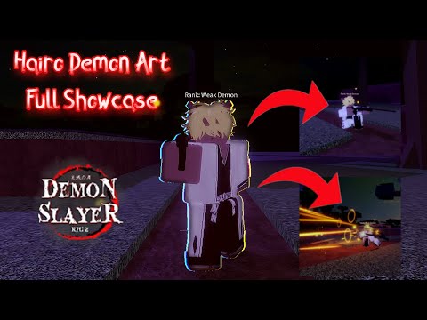 HALLOWEEN] Demon Slayer RPG 2 NEW DEMON ART + CODES !!!! 