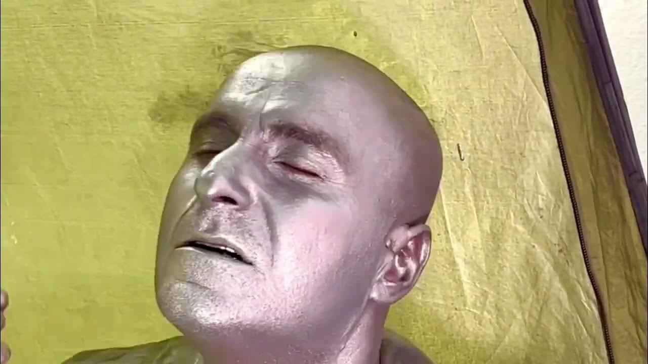 "Silent Showcase The A to Z Setup Process of Levitating Silverman Statue Unveiled" YouTube