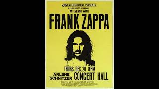 Frank Zappa  - 1984 12 20 - Portland OR