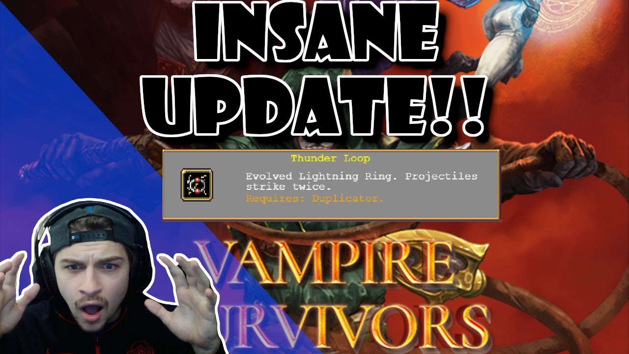 VAMPIRE SURVIVORS INSANE UPDATE (HOW TO UNLOCK EVERYTHING NEW