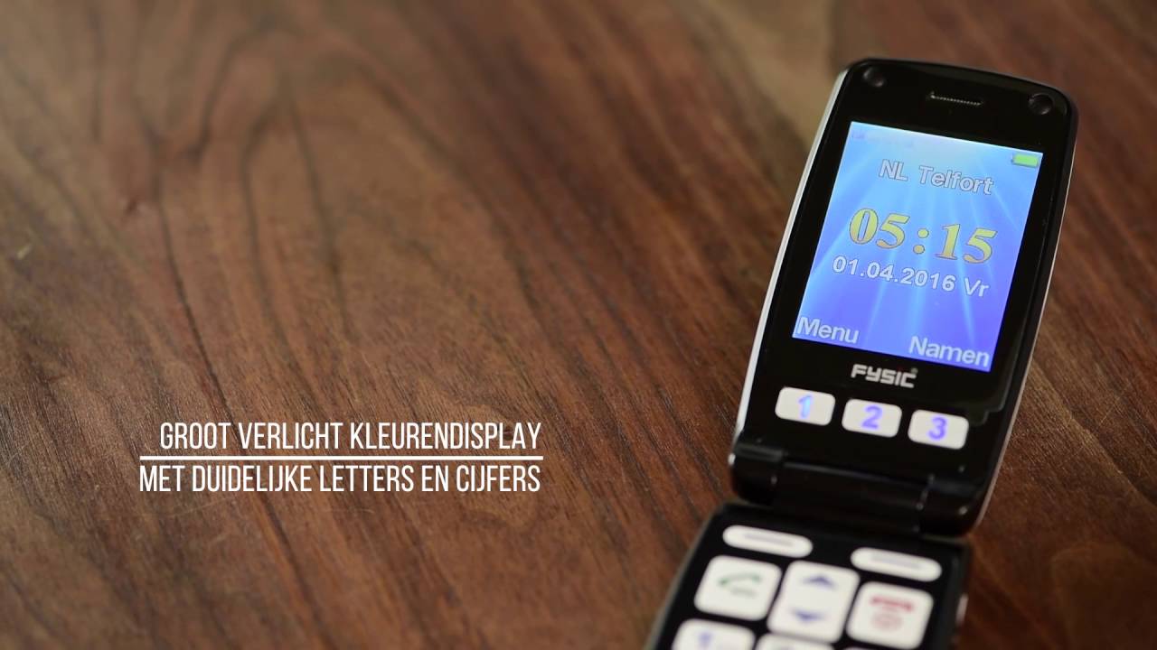 Fysic Comfort Klap GSM FM-9700