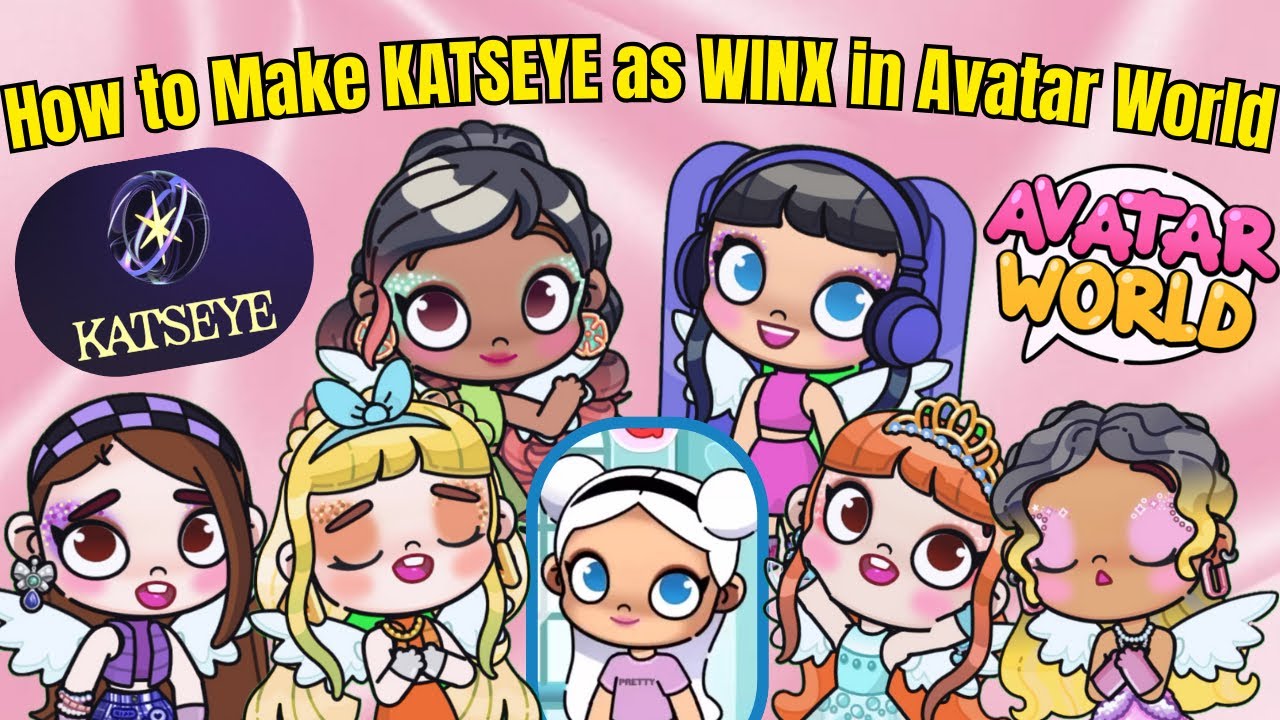How to Make KATSEYE as WINX CLUB in AVATAR WORLD TUTORIAL! - YouTube